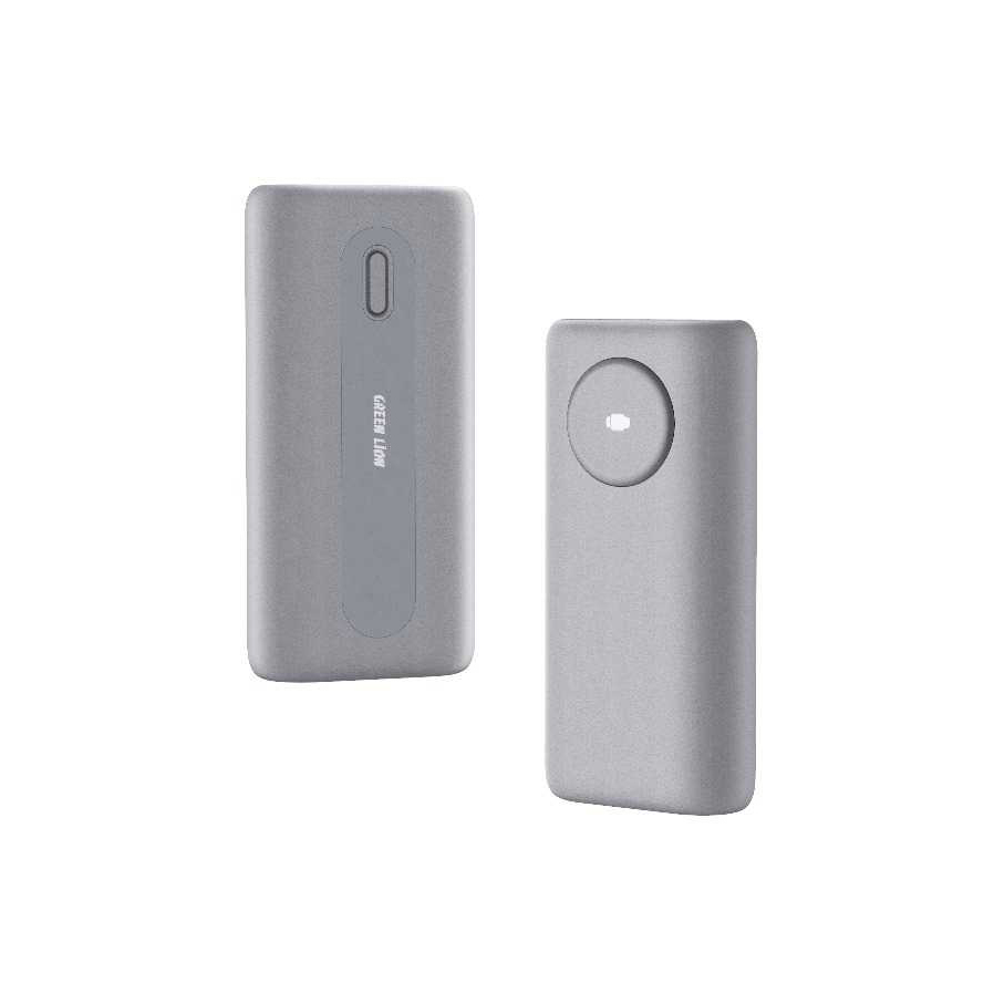 Green Lion 2 in 1 Power Bank 10000mAh with Wireless Watch Charger 2.5W