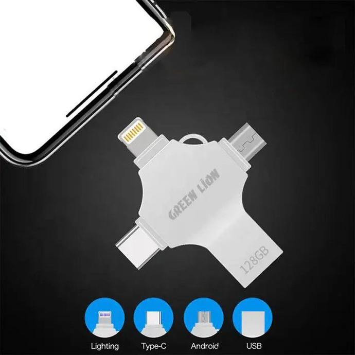 Green Lion 4-in-1 USB Flash Drive 256GB