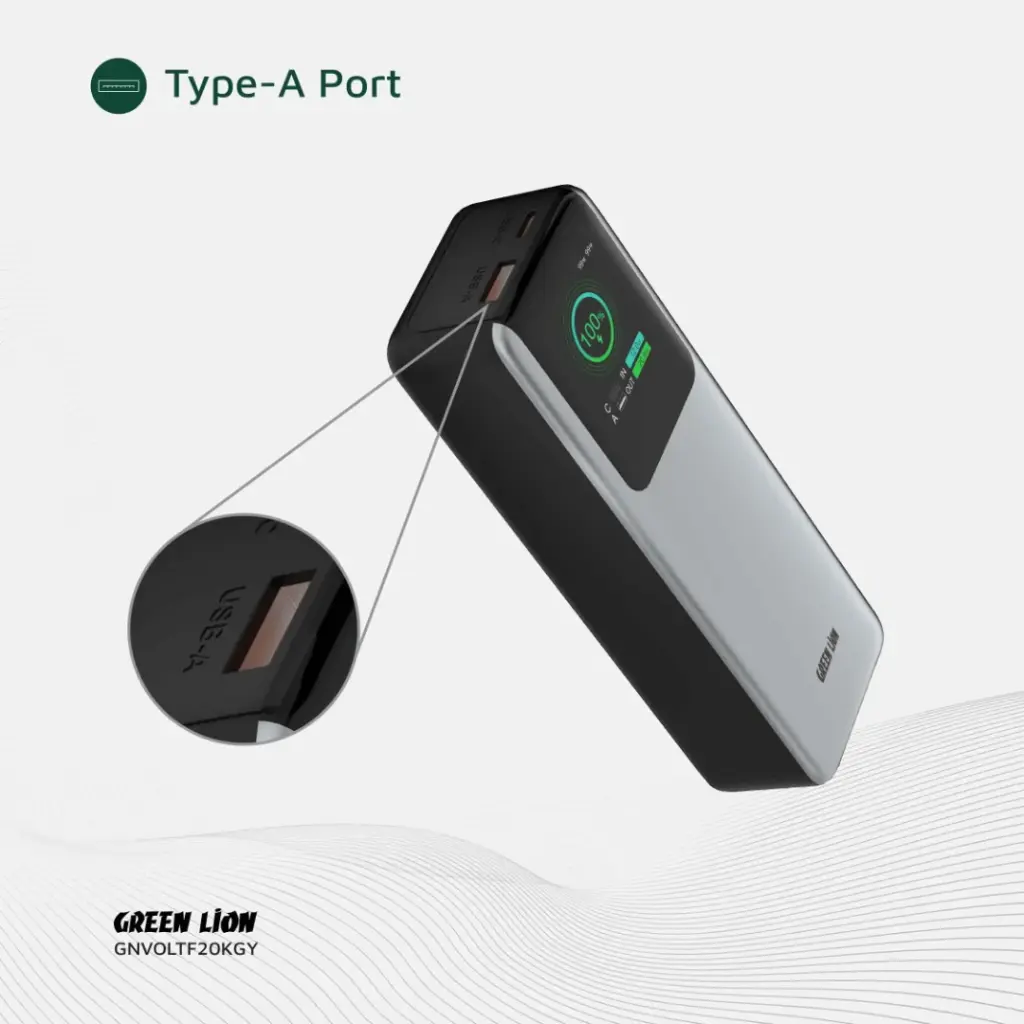 Green Lion Voltura 20000mAh Power Bank PD100W