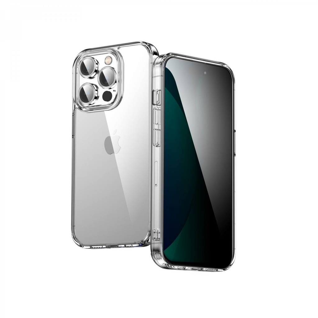 Green Lion 4 in 1 360° Privacy Protection Pack For iPhone 14 Pro - Gold