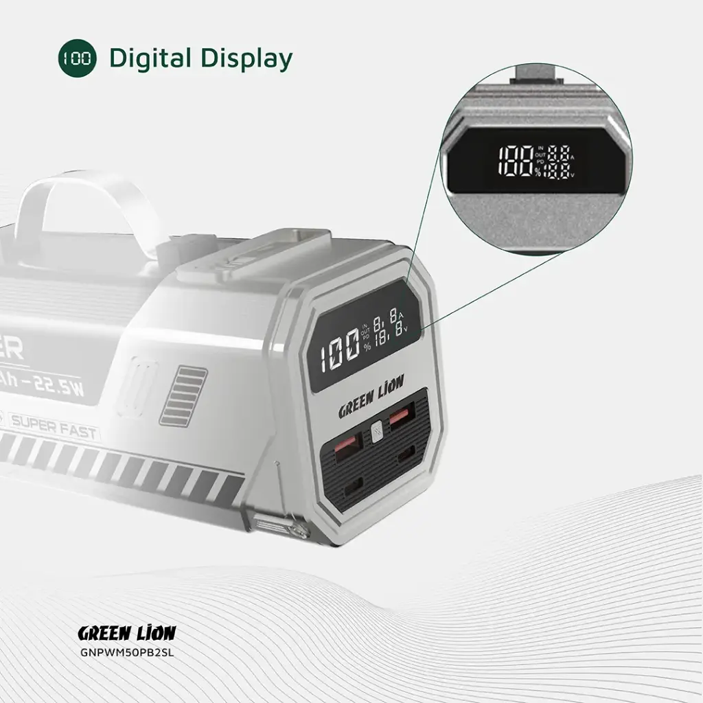 Green Lion 50000mAh Power Bank 22.5W
