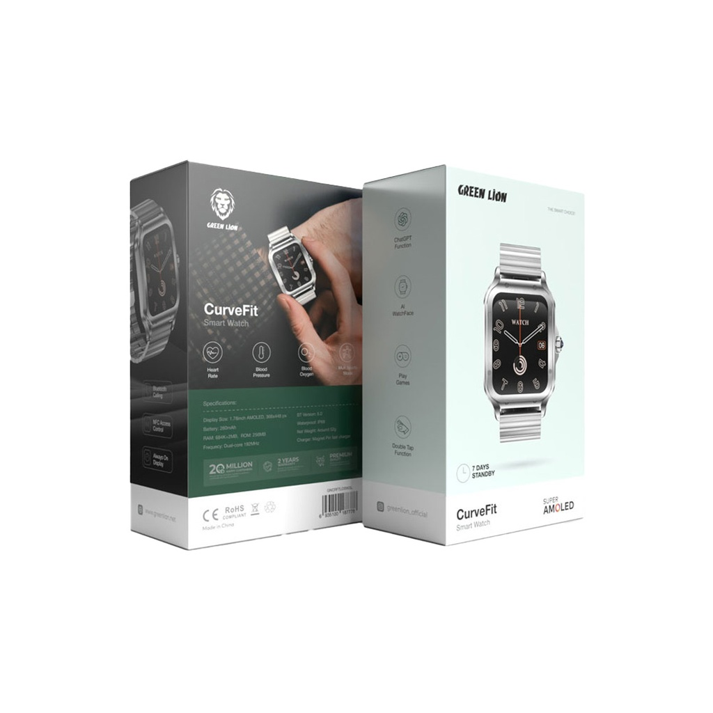 Green Lion CurveFit Smart Watch Super AMOLED