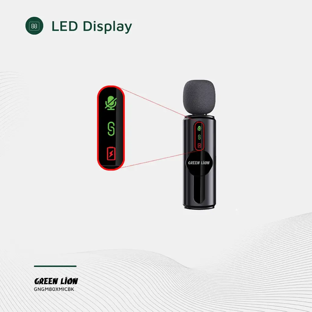 Green Lion GM-80X Microphone 3 in 1