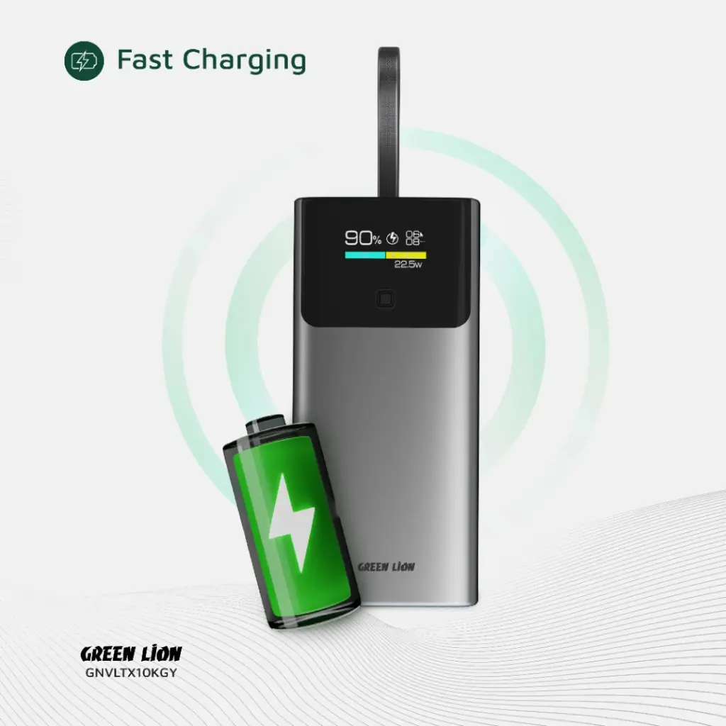 Green Lion Voltix 10000mAh Power Bank PD20W