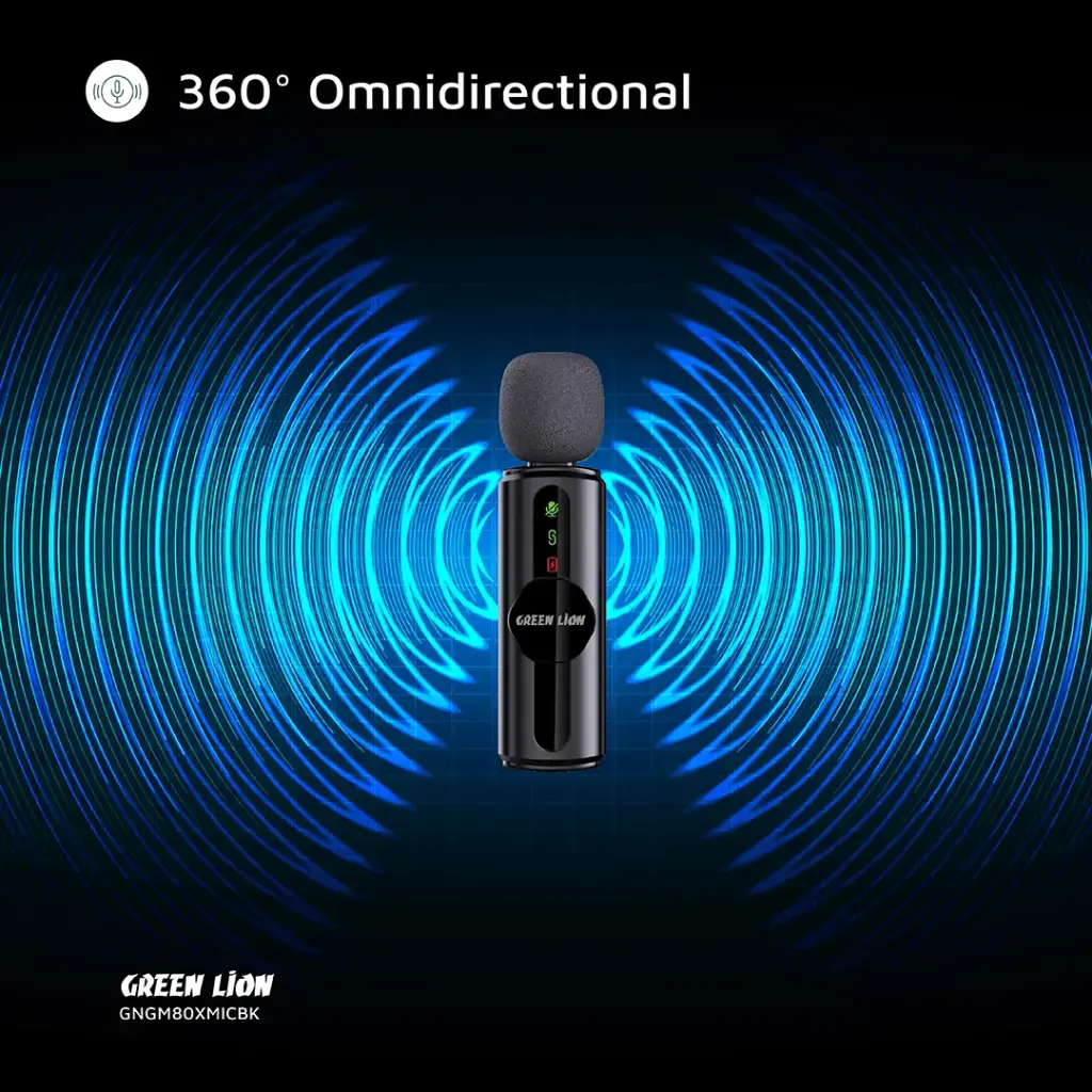 Green Lion GM-80X Microphone 3 in 1