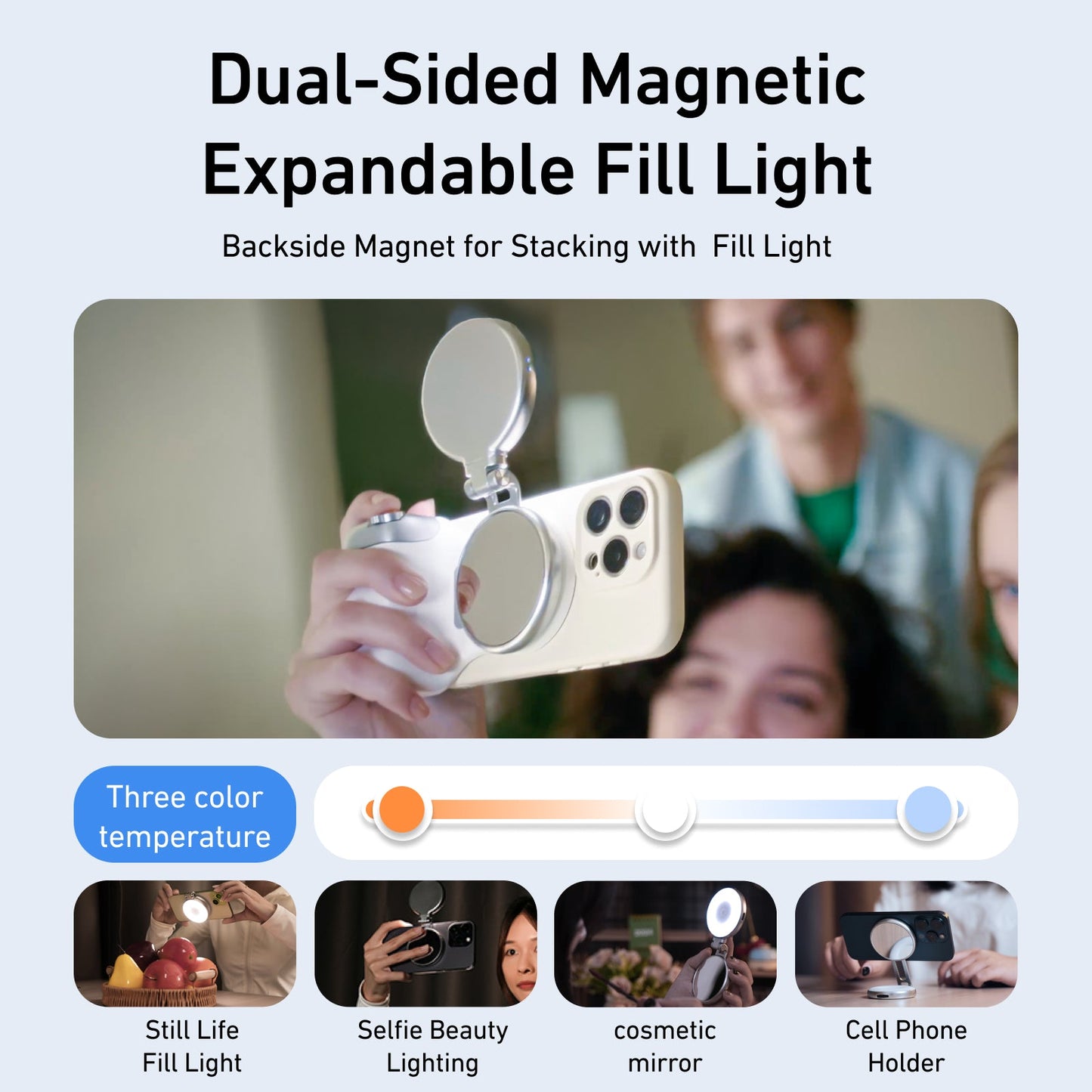 Telesin Fun Shot Magnetic Grip For Phone