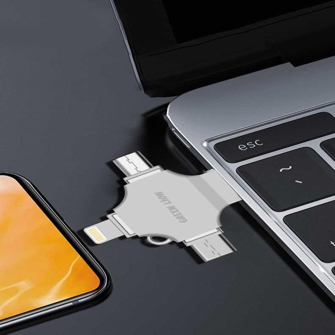 Green Lion 4-in-1 USB Flash Drive 256GB