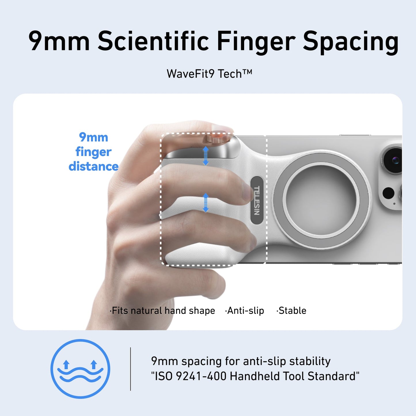 Telesin Fun Shot Magnetic Grip For Phone