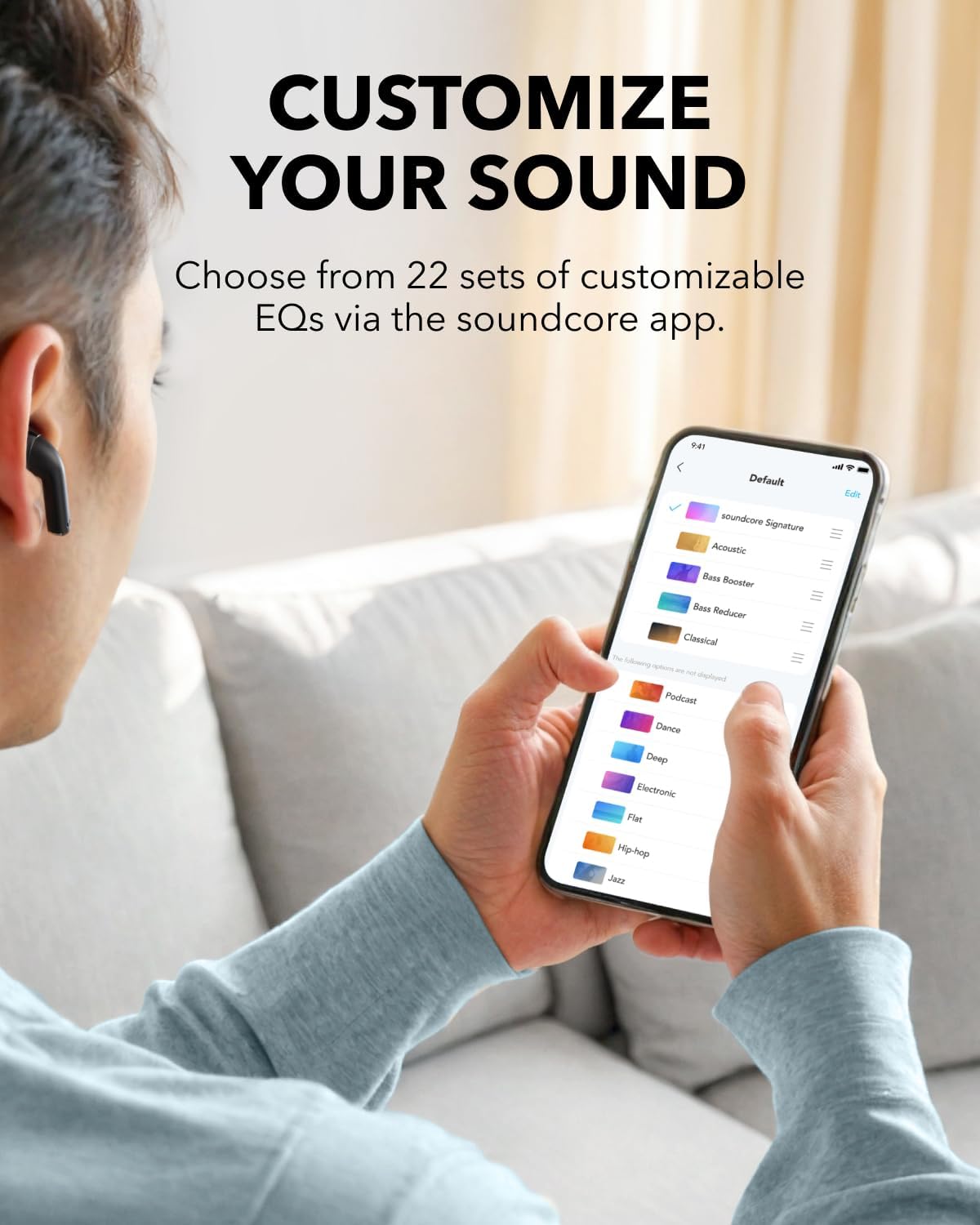 Anker Soundcore K20i  Semi-in-Ear Earbuds