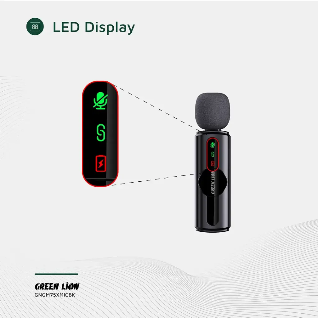 Green Lion GM-75X Microphone 3 In 1