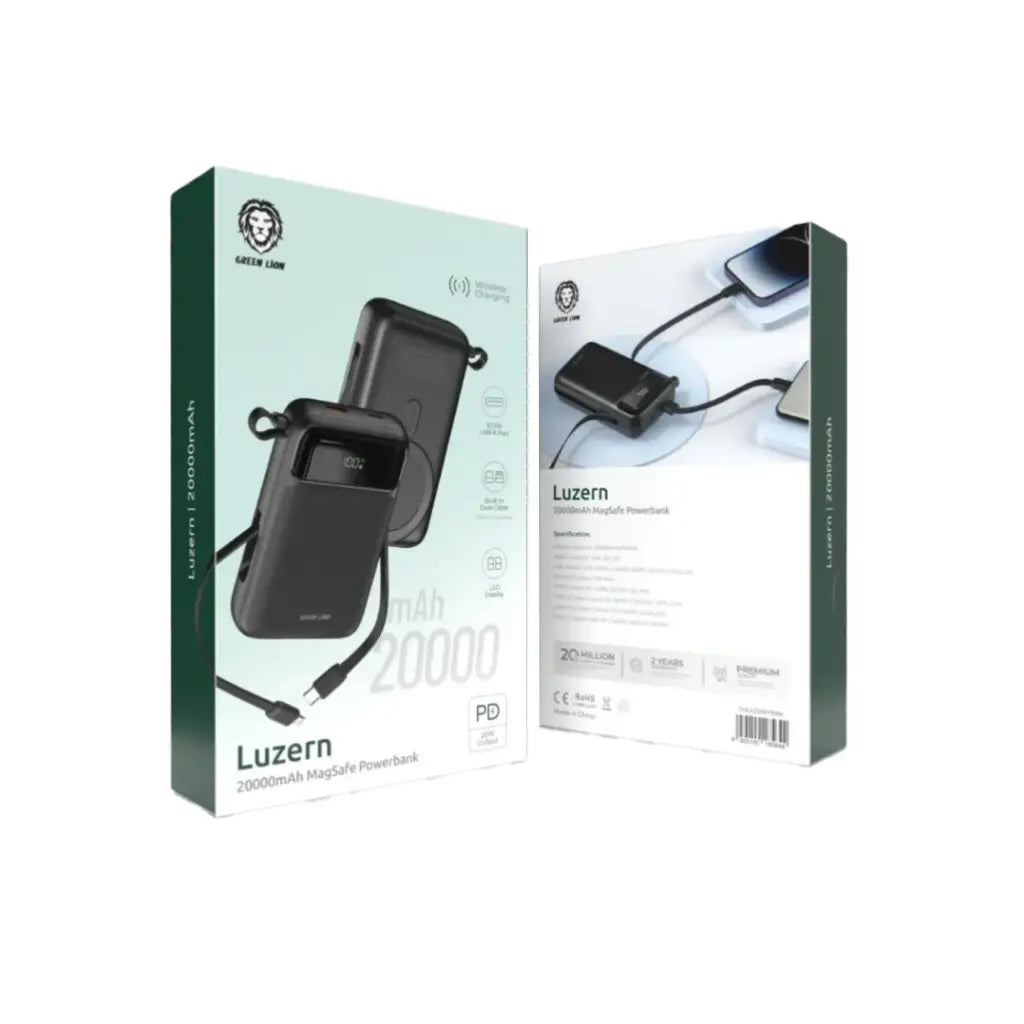 Green Lion Luzern 20000mAh MagSafe Powerbank