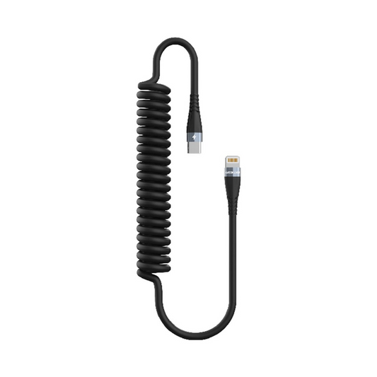 Green Lion PD27 TPU Spring Cable USB-C to Lightning Cable 1.8 Meter