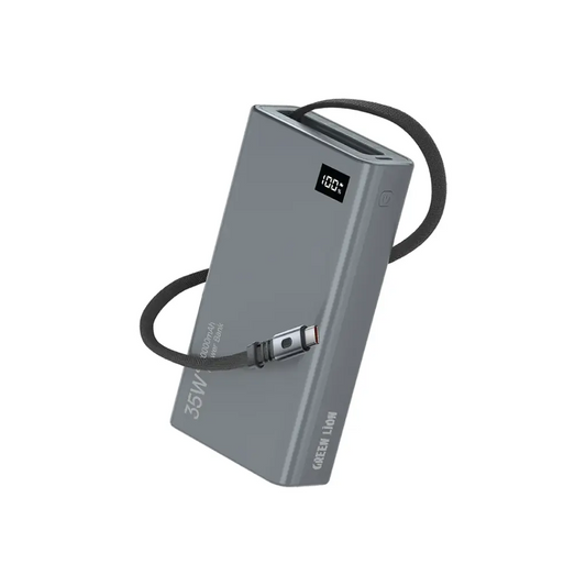 Green Lion Retractable 35W 20000mAh Power Bank