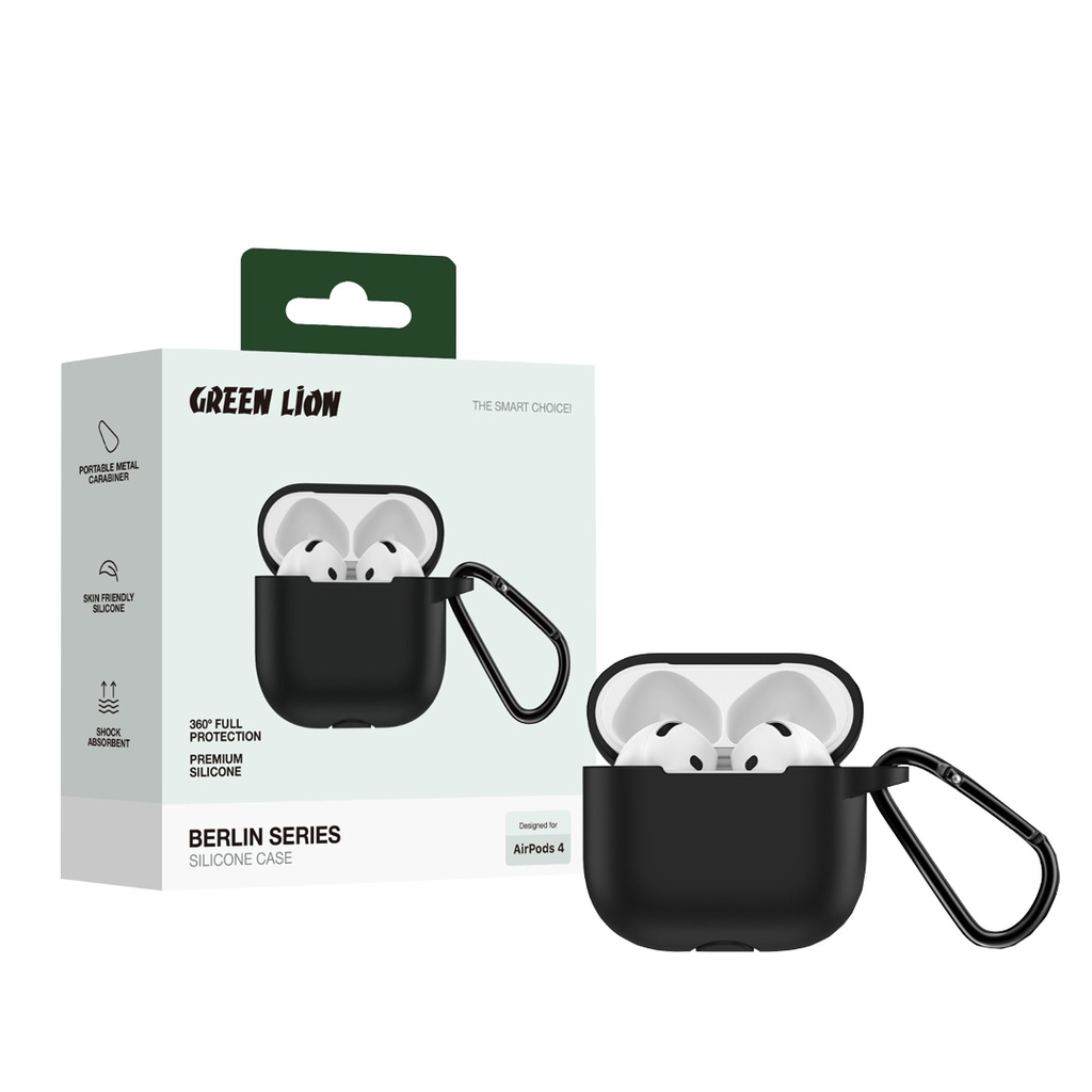 Green Lion Berlin Series Silicone Case AirPods 4