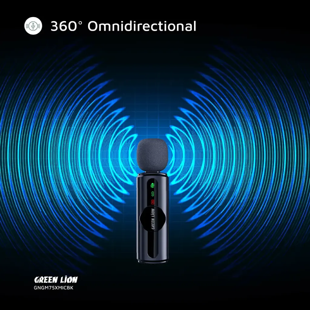 Green Lion GM-75X Microphone 3 In 1