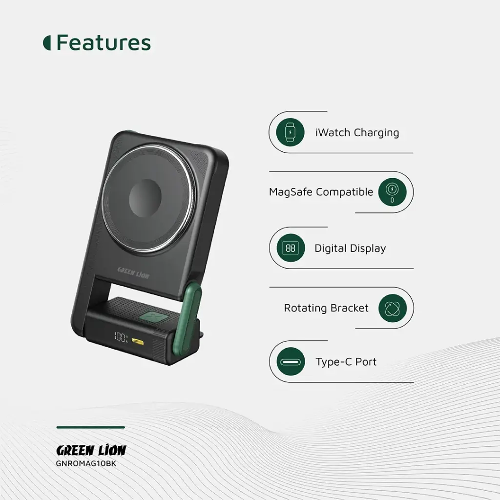 Green Lion Rotex MagSafe 10000mAh Power Bank
