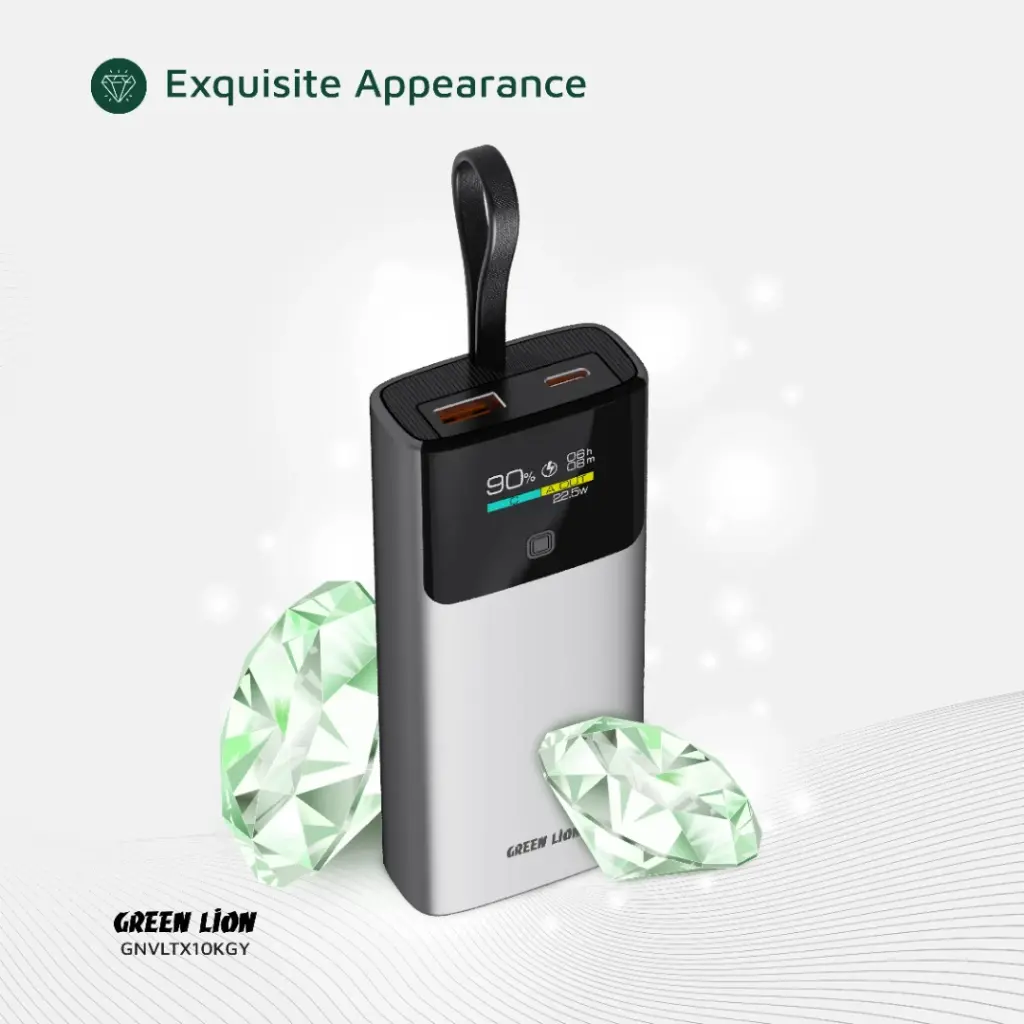 Green Lion Voltix 10000mAh Power Bank PD20W